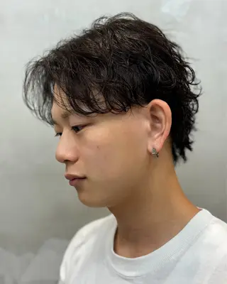 パーマ メンズ 高橋一平 elima byのヘアスタイル