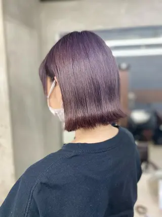 ショート カラー レイヤーカット 赤み消し　店長/大和のヘアスタイル