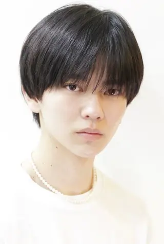 ミディアム メンズ 田中 悠葵のヘアスタイル