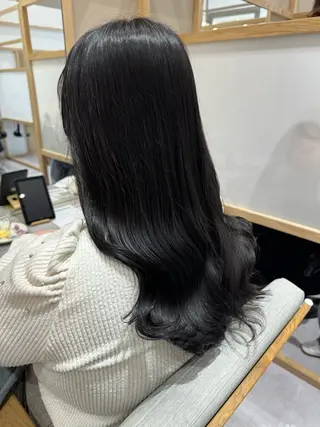 ロング カラー spinhair fluffyのヘアスタイル