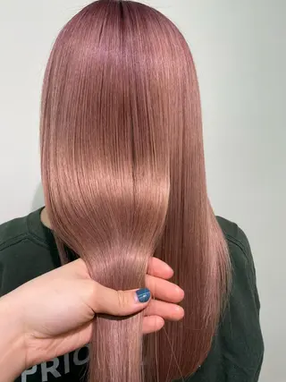 ロング カラー 🧡YUKA🧡 渋谷/ﾌﾟﾙｴｸｽﾃのヘアスタイル