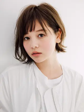 ショート カラー どんな髪の悩みも解決 します✨田嶋俊一✨のヘアスタイル