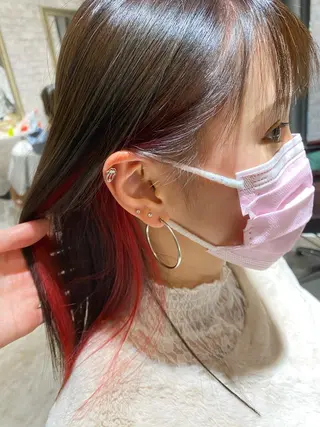 ミディアム カラー Kojima 髪質改善ケアサロン*のヘアスタイル