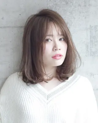 ミディアム カラー 〜貴女の人生に寄り添 う〜オダ　ジュンペイのヘアスタイル