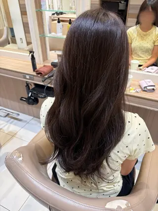 ロング 中飯 雪乃のヘアスタイル