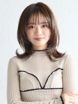 ミディアム カラー アース 新越谷店💇‍♀️のヘアスタイル
