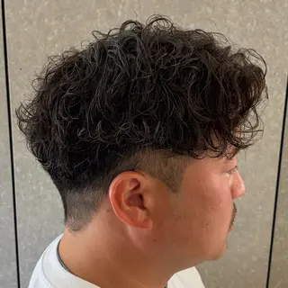 パーマ メンズ 【束感セット】 あおいのヘアスタイル