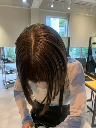 ショート カラー 【髪質改善🌿】木本 志歩のヘアスタイル