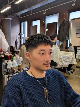 ショート メンズ 衛藤 星芭／カット無料天神のヘアスタイル