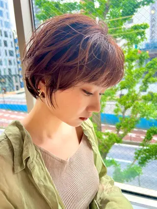 ショート 吉見 健伸のヘアスタイル