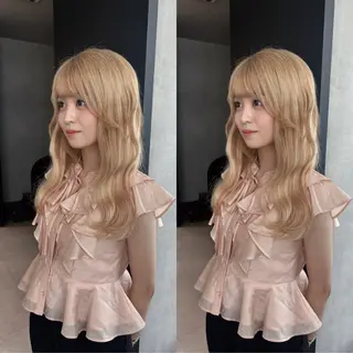 ロング 梅田茶屋町ヘアセット 🎀RIONA🎀のヘアスタイル