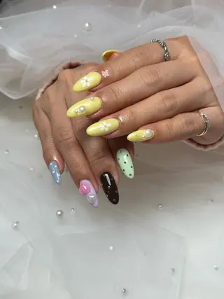 ネイル 🌏AURORA | RiRi🪐のネイルデザイン