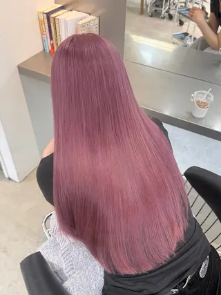 ロング カラー ブリーチ・ダブルカラ ー🪐✩serenaのヘアスタイル