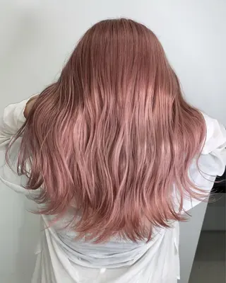 ロング カラー Kazuki/名古屋 ブリーチ/髪質改善のヘアスタイル