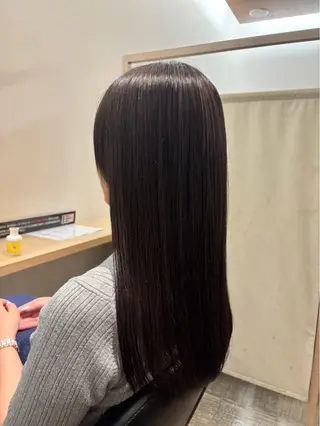 ロング カラー 謝花 卯依┆͓̽ モデル募集中🪽⋆*のヘアスタイル