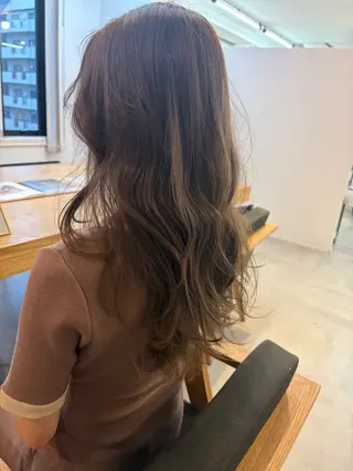 ロング 南堀江レイヤーカット MIKU🍒のヘアスタイル