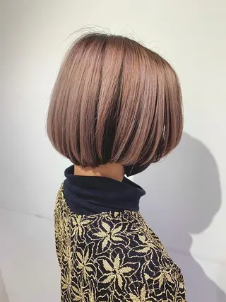 ショート カラー 【髪質改善】 kasumi🌷🌷のヘアスタイル