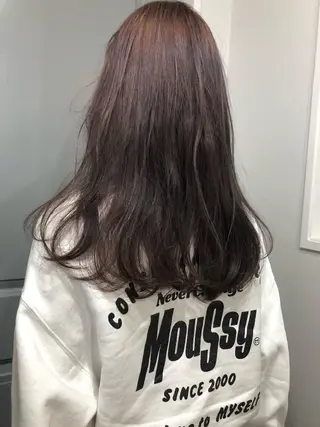 ロング カラー Pia ツボイ ケイタのヘアスタイル