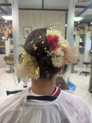 ヘアアレンジ 田浦 瑠璃琶のヘアスタイル