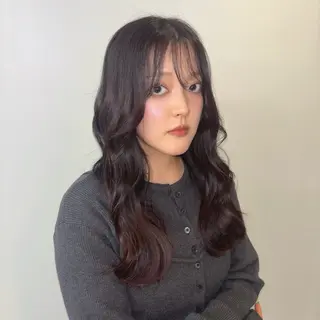 ロング カラー Ren. 🦋デザインカラーのヘアスタイル