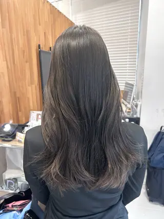 ロング 韓国ヘア ‎⟡.·KANA🐥のヘアスタイル