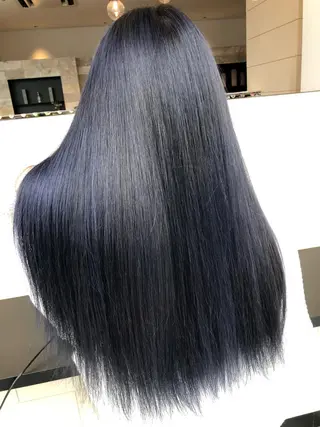 ロング カラー エクステ/レイヤー 落合/心斎橋のヘアスタイル