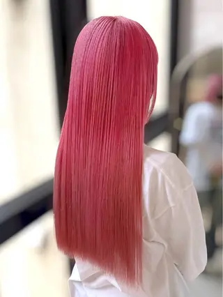 ロング レイヤー💫Wカラー 🍎森貝洋亮🍎のヘアスタイル