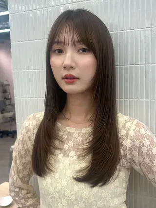 セミロング 無料CUT 募集中🩷/横浜のヘアスタイル
