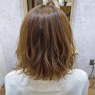 ミディアム spinhair fluffyのヘアスタイル