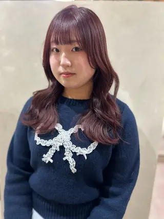 ロング カラー Loa misakiのヘアスタイル