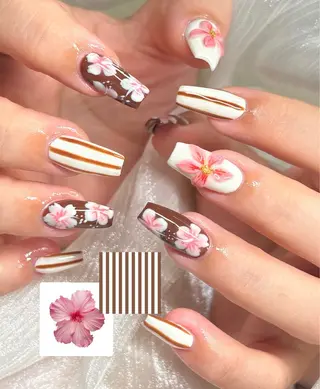 ネイル HandSnail 座間ネイルサロンのネイルデザイン
