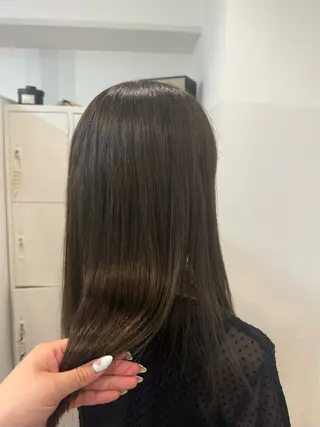 セミロング カラー yutaka/透明感 カラー/髪質改善🤎のヘアスタイル