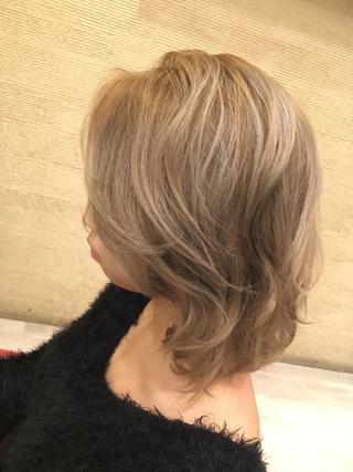ミディアム 植田 敬太のヘアスタイル