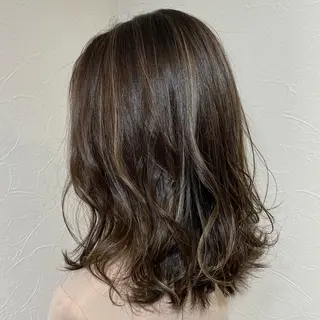 ミディアム カラー メンズ FUKUSHIMAのヘアスタイル
