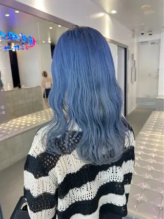 ミディアム カラー ヘアアレンジ 💟ケア×ハイトーン 💟/ミオのヘアスタイル