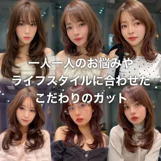 ミディアム taiga レイヤー /髪質改善/矯正🌈のヘアスタイル