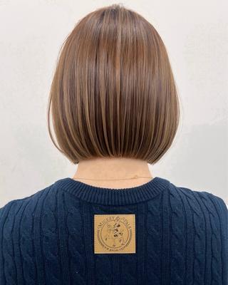ミディアム カラー ヘアアレンジ 🫧透明感カラー/ Wカラー🫧namiのヘアスタイル