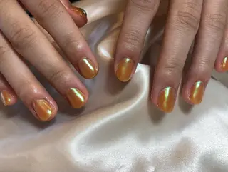 ネイル パラあり！フィルイン 美フォルムのネイルデザイン