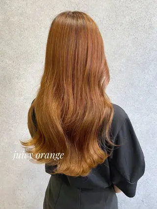 ロング カラー YUKA🐻❄️ 🎀当日予約ok/のヘアスタイル