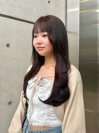 ロング カラー 名古屋カラー/ ななほ🌷⋆⭒˚のヘアスタイル