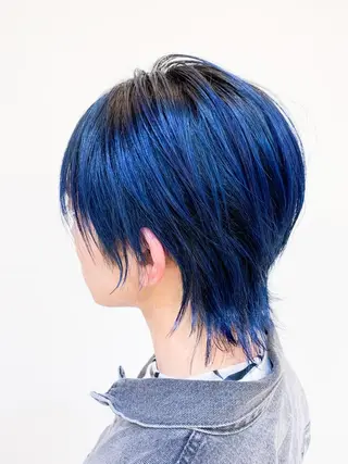 ショート カラー メンズ 🌈miu miu hair✂️💕のヘアスタイル