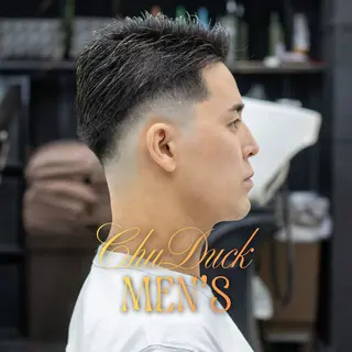 ショート メンズ フェード×メンズ カット｜SHOTAのヘアスタイル