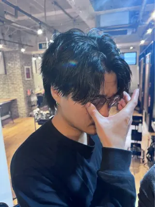 パーマ 前田 尚輝のヘアスタイル
