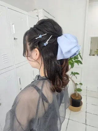 ヘアアレンジ toiro ちだしえりのヘアスタイル