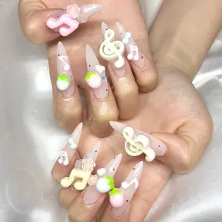 ネイル Nail ヌシん家 AKANEのネイルデザイン