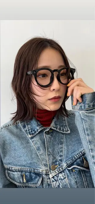 ミディアム 鷲嶺 風太朗のヘアスタイル