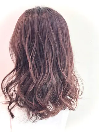 セミロング カラー studio the soel /TAKAのヘアスタイル