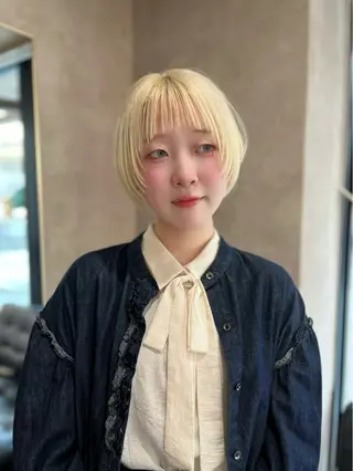 ショート レイヤー♡ຼ ボブ/renaのヘアスタイル