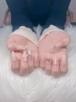 ネイル Lee Nails チップ長さだし専門店のネイルデザイン