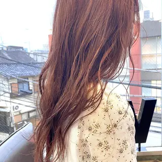 セミロング カラー ヘアアレンジ 【ダメージレス施術】 【透明感】北村 拓也のヘアスタイル
